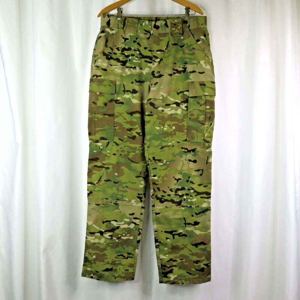 5.11 Tactical Series Pants Gusseted Waist Size L 35.5-39 x 31 Camouflage Cargo